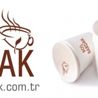 Boş Bardak Kağıt Karton Bardak